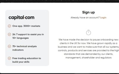 Capital.com halts onboarding of UK clients