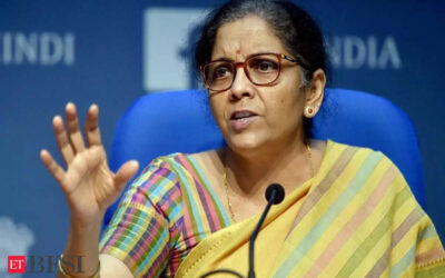 Finance Minister Nirmala Sitharaman, ET BFSI