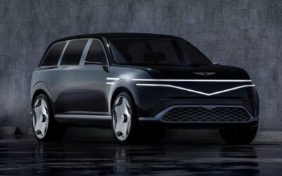 Hyundai’s Genesis previews all-electric SUV concept, the Neolun