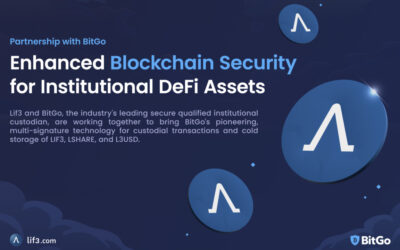 Lif3 partners with BitGo to Enhance Blockchain Security for Institutional DeFi Assets – Blockchain News, Opinion, TV and Jobs
