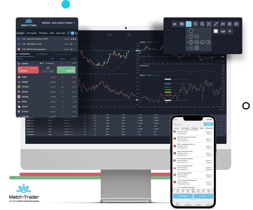 Match Trader platform February updates include account deletion tailored payment options