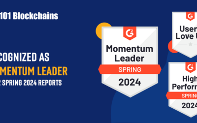 101 Blockchains Recognized as Momentum Leader in G2 Spring 2024 Reports