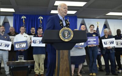 Biden calls for tripling tariffs on Chinese steel and probing Beijing’s potentially unfair trade actions in shipbuilding