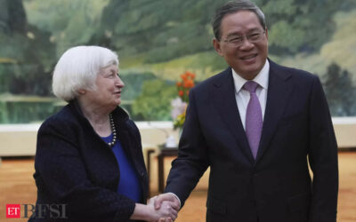 China pushes back at US overcapacity concerns as Yellen wraps visit, ET BFSI