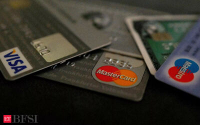 Credit card spends rose 27% to Rs 18.26 lakh crore, ET BFSI