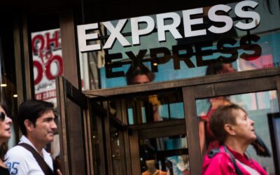 Express files for bankruptcy, plans to close nearly 100 stores