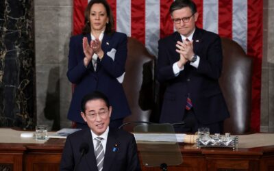Japanese PM Kishida says the U.S. must play leading role in the world