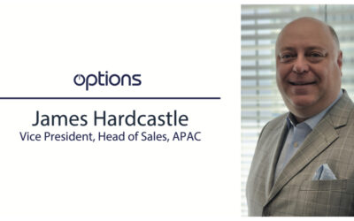 Options appoints James Hardcastle as VP Head of Sales, APAC