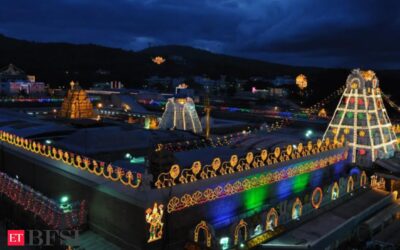 Tirumala Tirupati Temple Gold Donations Reach 1,031 kg in 2023, ET BFSI