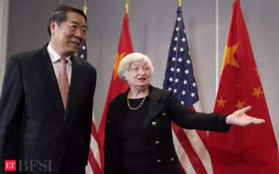 Treasury secretary heads to China to talk trade, anti-money laundering and Chinese ‘overproduction’, ET BFSI