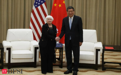 U.S., China to hold more financial shock exercises, Treasury officials say, ET BFSI