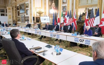 Ahead of June summit, G7 finance ministers to decide on climate finance for developing nations at May 23-25 meeting, ET BFSI