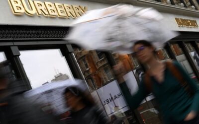 Burberry’s profits plunge as sales slump on slowing luxury demand