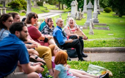 Cemeteries get a new lease on life as dog parks, antique markets and picnic grounds