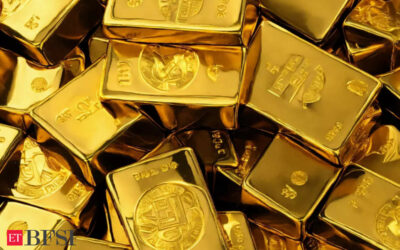 Gold prices inch lower as US rate cut bets cool, BFSI News, ET BFSI