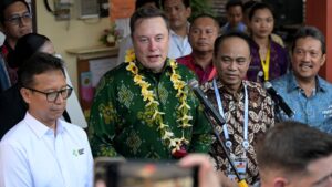 Musk launches SpaceXs Starlink internet services in Indonesia