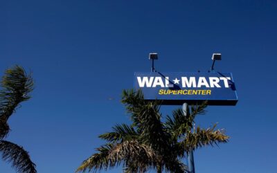 Walmart’s stock jumps toward a record after a grand-slam earnings report