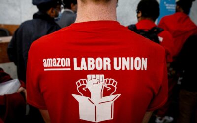 Amazon’s first U.S. labor union moves to affiliate with Teamsters