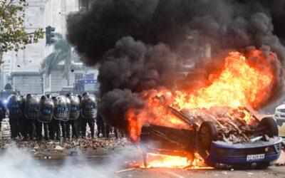 Argentina’s Senate passes Milei’s reform bill amid violent protests
