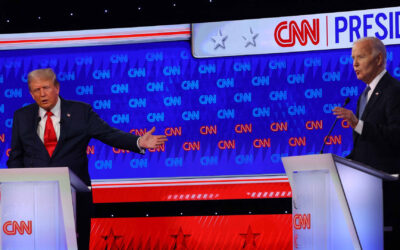 Democrats defend Biden after debate flop as voter support flinches