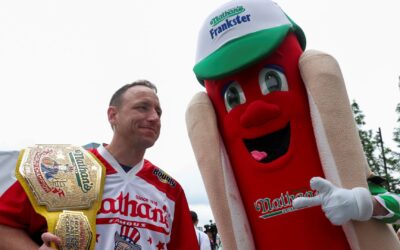 Joey Chestnut out over plant-based partnership