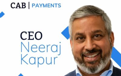 Neeraj Kapur takes over role of CAB Payments CEO