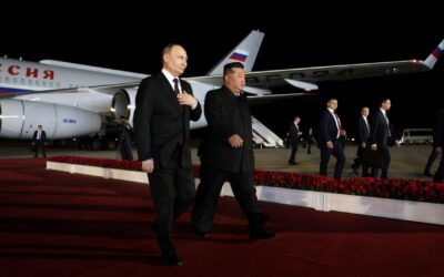 North Korea rolls out the red carpet for Putin