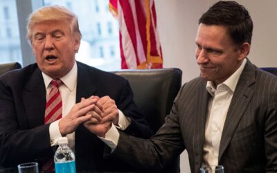 Peter Thiel says, ‘If you hold a gun to my head I’ll vote for Trump’