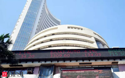 Sensex, Nifty breach record levels but settle lower amid profit-booking, ET BFSI