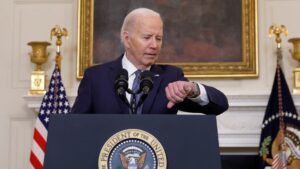 Biden tries to calm Democrats as 2024 drop out pressure mounts