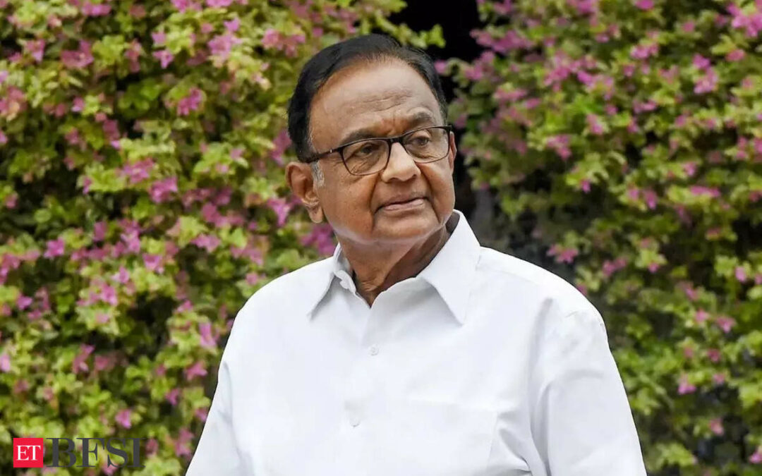 Don’t take inflation lightly, Chidambaram cautions government, ET BFSI