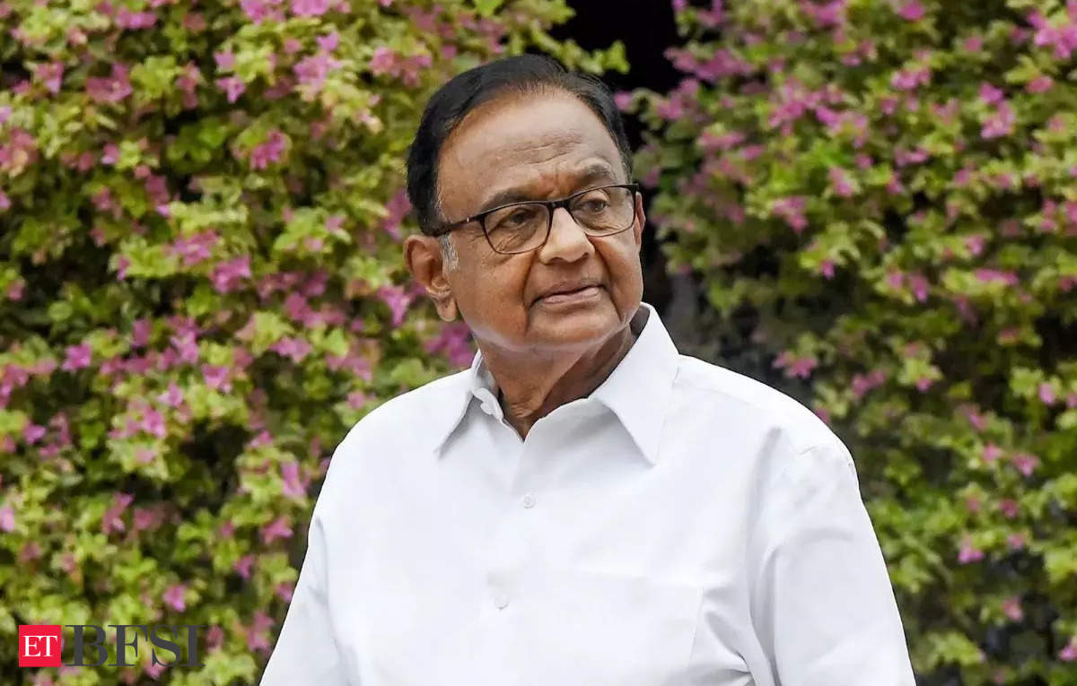 Dont take inflation lightly Chidambaram cautions government ET BFSI