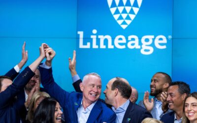 Lineage begins trading in stock market’s largest IPO of 2024