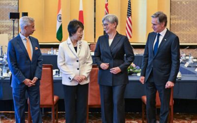 Quad foreign ministers spoke in Tokyo on maritime security, cyber