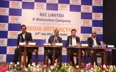 REC net profit grows 16 pc, return on net worth up by 19 pc in Q1 FY25, ET BFSI