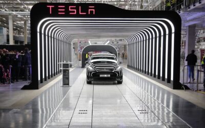 Tesla’s stock surges after deliveries surprise to the upside by a wide margin