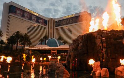 The Mirage closes in Las Vegas to make way for Hard Rock Guitar Hotel