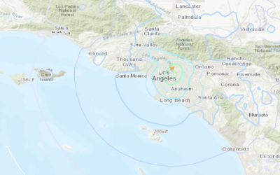 An earthquake with a magnitude of 4.4 has struck the Los Angeles area, the USGS says