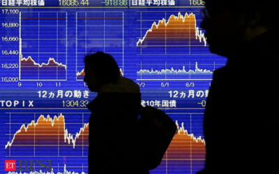 Asian equities climb ahead of central bank events: Markets wrap, ET BFSI