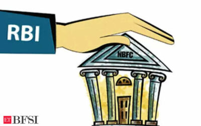 Bank credit to NBFCs slows as RBI’s risk weight hike takes effect, ET BFSI