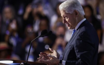 Bill Clinton praises Kamala Harris, mocks Trump narcissim