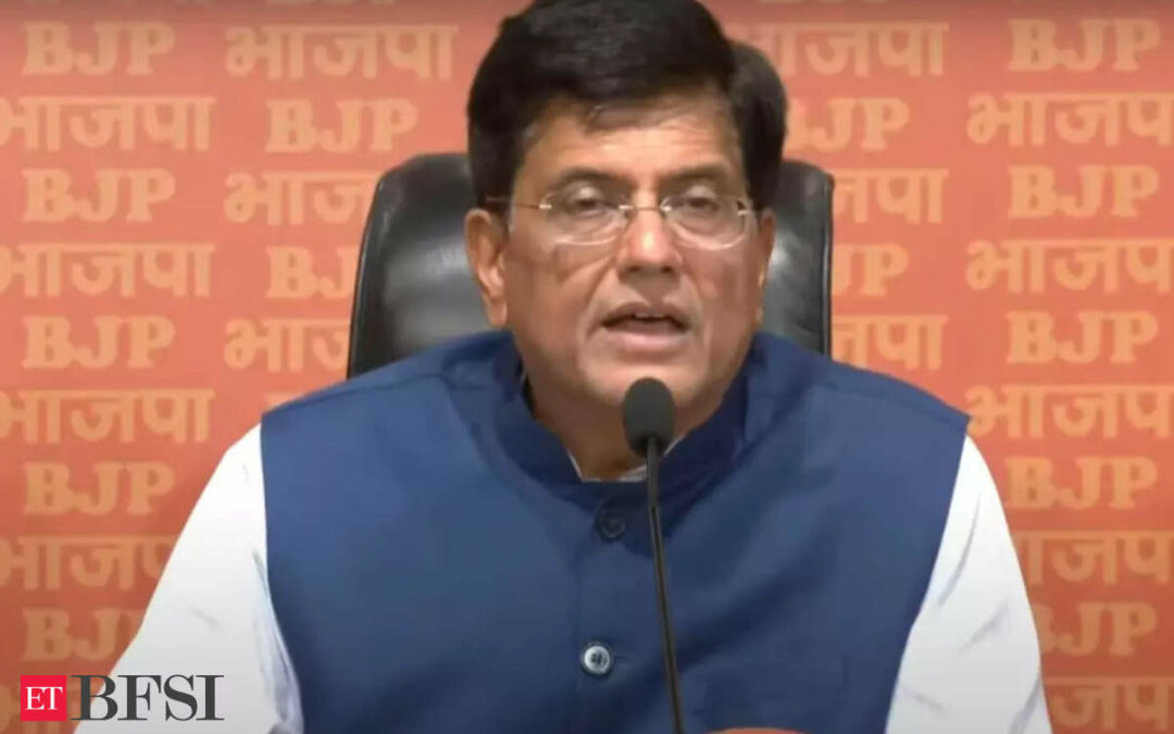 Piyush Goyal accuses e-com players of predatory pricing, FDI violation, ET BFSI