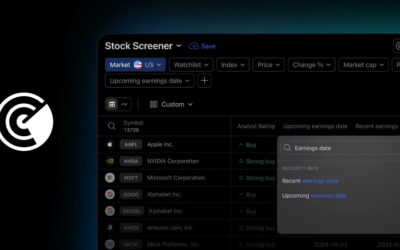 TradingView adds new filters and columns in Stock Screener