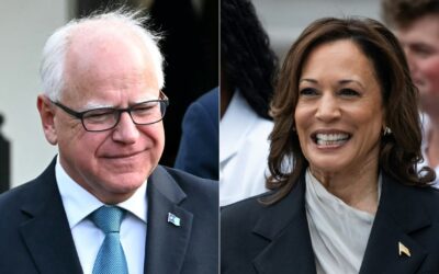 Trump, Harris campaigns race to define Tim Walz