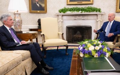 Biden Fed Jay Powell meeting Oval Office