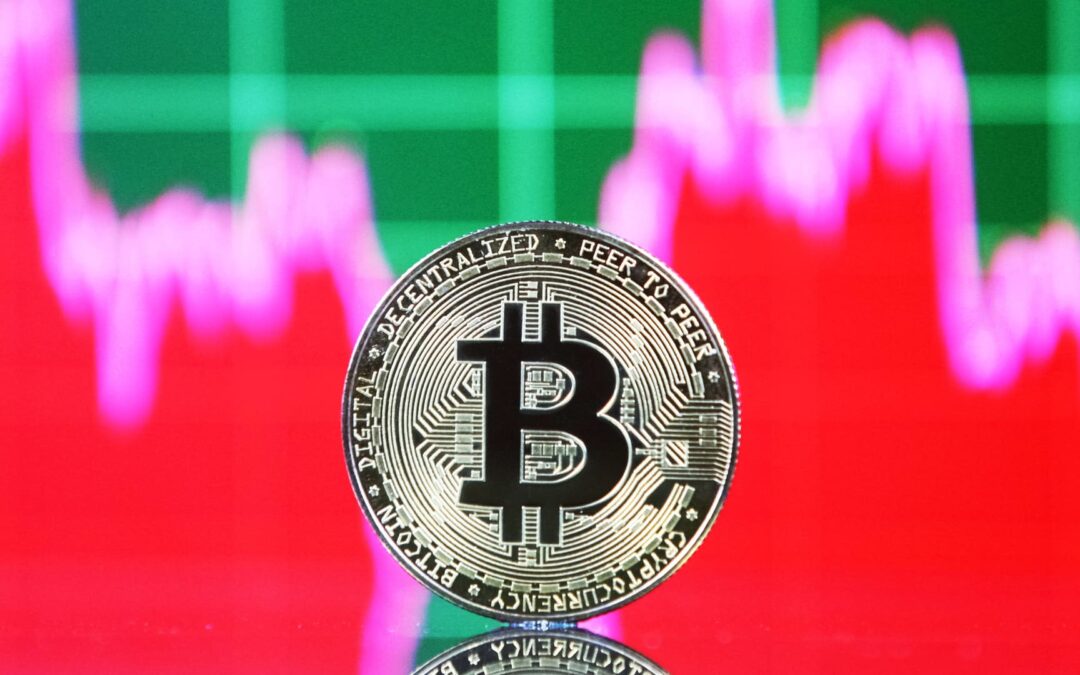 Bitcoin and crypto stocks sink after last week’s rally