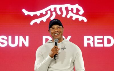 Trademark dispute emerges over Tiger Woods’ new logo