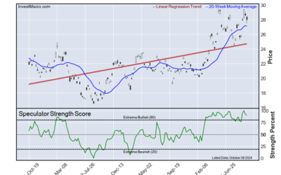 Australian Dollar & VIX lead weekly Bullish Positions :: InvestMacro