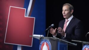 Cryptos 130 million election binge has boosted Utahs John Curtis