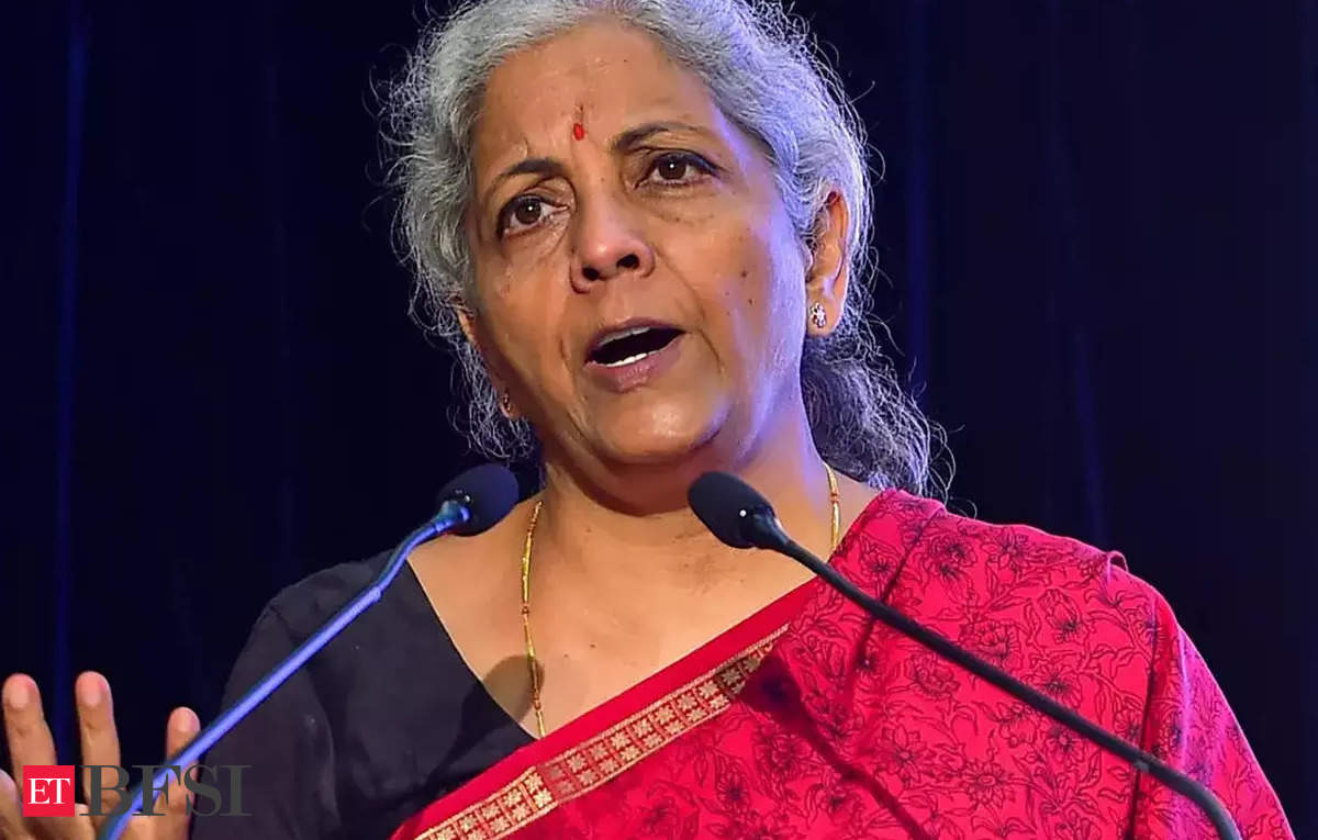 FM Nirmala Sitharaman ET BFSI